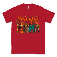 Red thankful mama longhorn Classic Tee - RacoonDesign