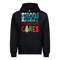 Black snow flakes and Christmas cakes Urban Hoodie - Jasminsmagicworld