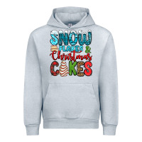 Snow Flakes And Christmas Cakes Urban Hoodie | Teevron
