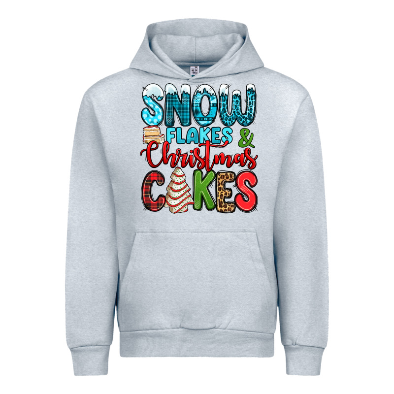 Snow Flakes And Christmas Cakes Urban Hoodie by Jasminsmagicworld | Teevron