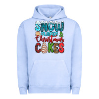 Pigment Grape Ice snow flakes and Christmas cakes Urban Hoodie - Jasminsmagicworld