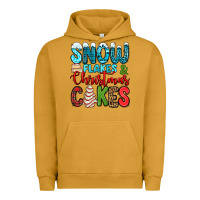 Pigment Peanut Butter snow flakes and Christmas cakes Urban Hoodie - Jasminsmagicworld