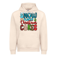 Sandshell snow flakes and Christmas cakes Urban Hoodie - Jasminsmagicworld