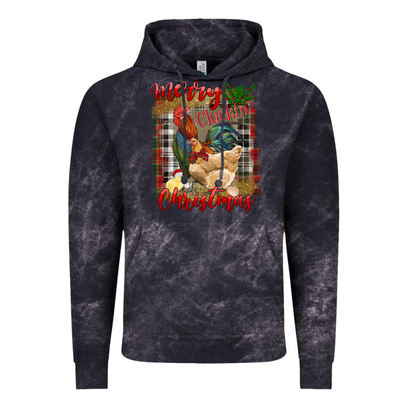 Merry Cluckin' Christmas Vintage Hoodie by RanaPortraitStore | Teevron