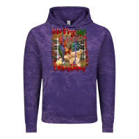 Cloud Purple Merry Cluckin' Christmas Vintage Hoodie - RanaPortraitStore