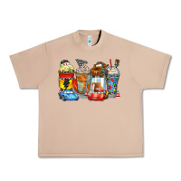 Burro cartoon characters coffee cups Urban Heavy Tee - Zillion Design Studio