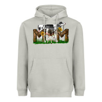 Moon Dust Western Holstein Cow And Baby Cow Mom Heavyweight Hoodie - LillyAllenDesigns