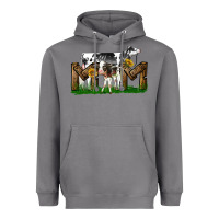 Storm Western Holstein Cow And Baby Cow Mom Heavyweight Hoodie - LillyAllenDesigns
