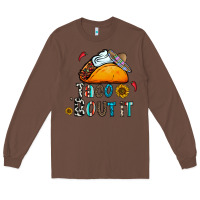 Chestnut taco bout it Long Sleeve Tee - CowhideDigitalArt