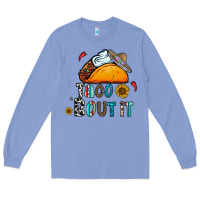 Colony Blue taco bout it Long Sleeve Tee - CowhideDigitalArt