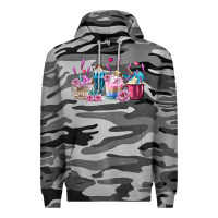 Slate Camo Unicorn Coffee Cups Premium Hoodie - MaliasSmallBusiness
