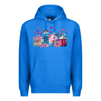 True Royal Unicorn Coffee Cups Premium Hoodie - MaliasSmallBusiness