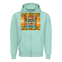 Seafoam Flannes Hayrides Sweaters Bonfires Zipper Hoodie - Artiststas