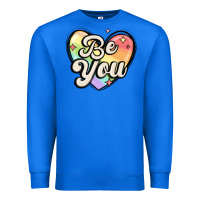 True Royal be you Premium Sweatshirt - MaliasSmallBusiness