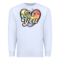 White be you Premium Sweatshirt - MaliasSmallBusiness