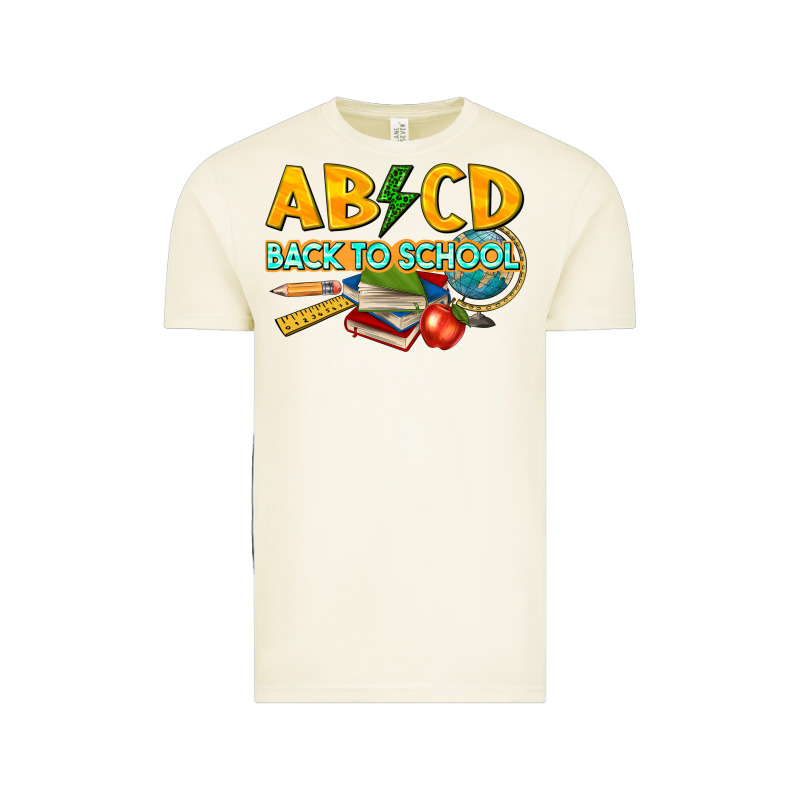Abcd Back To School Vintage Tee by texasbilliewilder | Teevron