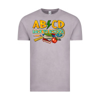 Vintage Zinc abcd back to school Vintage Tee - texasbilliewilder
