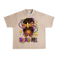 French Oak bead me mardi gras afro messy bun Urban Heavy Tee - texasbilliewilder