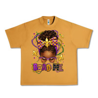 Peanut Butter bead me mardi gras afro messy bun Urban Heavy Tee - texasbilliewilder