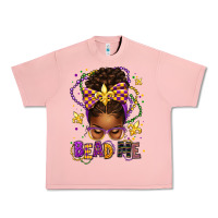 Salmon bead me mardi gras afro messy bun Urban Heavy Tee - texasbilliewilder