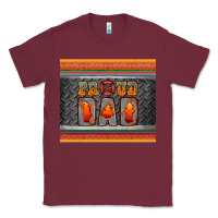 Burgundy proud dadtumbler Classic Tee - HRA Design Shop