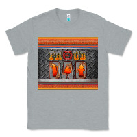 Heather Grey proud dadtumbler Classic Tee - HRA Design Shop