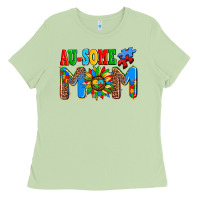 Matcha ausome autism mom Ladies Tee - AdoDesignShop
