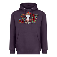 Plum joy baby cow christmas Heavyweight Hoodie - Jasminsmagicworld