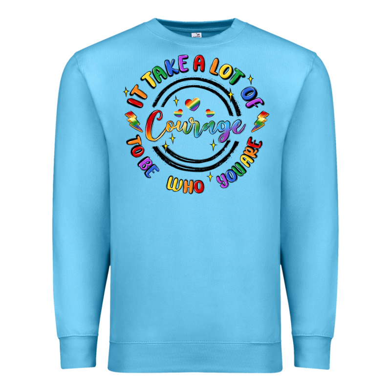 Gay Pride Premium Sweatshirt by MaliasSmallBusiness | Teevron