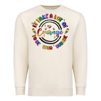 Sandshell gay pride Premium Sweatshirt - MaliasSmallBusiness
