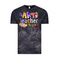 Cloud Black art teacher Vintage Tee - texasbilliewilder