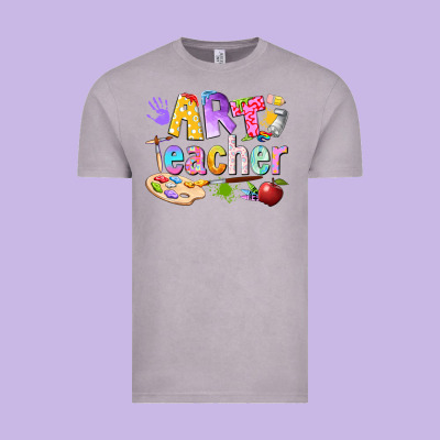 Art Teacher Vintage Tee Designed By Texasbilliewilder