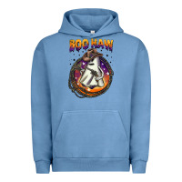 Pigment Pebble Blue boo haw Urban Hoodie - BarkalooDesign