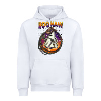 White boo haw Urban Hoodie - BarkalooDesign