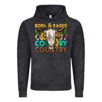 Vintage Black born and raised country western Vintage Hoodie - texasbilliewilder