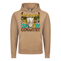 Vintage Coffee born and raised country western Vintage Hoodie - texasbilliewilder