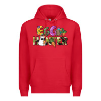 Red Egg hunter Premium Hoodie - NancyCooperArtShop
