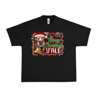 Black merry christmas y'all Urban Heavy Tee - RanaPortraitStore