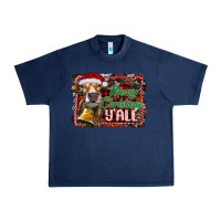 Navy merry christmas y'all Urban Heavy Tee - RanaPortraitStore