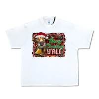 White merry christmas y'all Urban Heavy Tee - RanaPortraitStore