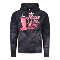 Cloud Black jesus fills my cup Vintage Hoodie - JahusDesignShop