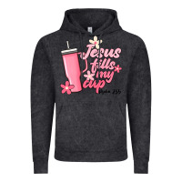 Vintage Black jesus fills my cup Vintage Hoodie - JahusDesignShop