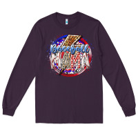 Plum baseball mama Long Sleeve Tee - RacoonDesign