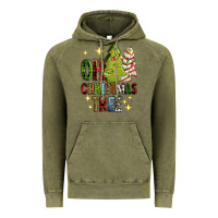 Vintage Olive Oh Christmas tree Christmas cake Vintage Hoodie - RanaPortraitStore
