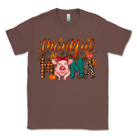 Chestnut thankful mama pig Classic Tee - RacoonDesign