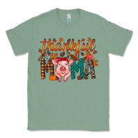 Sage thankful mama pig Classic Tee - RacoonDesign