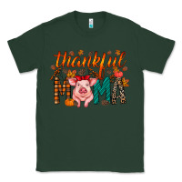 Sports Green thankful mama pig Classic Tee - RacoonDesign