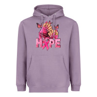 Lavender hope cancer nails Heavyweight Hoodie - NancyCooperArtShop