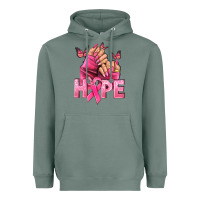 Sage hope cancer nails Heavyweight Hoodie - NancyCooperArtShop