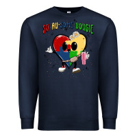Navy so au some bougie Premium Sweatshirt - MaliasSmallBusiness